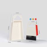 Coffeeart table cleaning brush blue