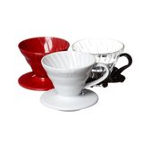 Hario Ceramic Coffee Dripper V60 01 White