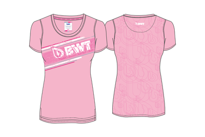 BWT Dámske Tričko Pink XS - S