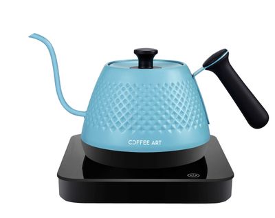 CoffeeArt Artisan 600ml variable kettle blue