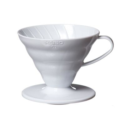 Hario Ceramic Coffee Dripper V60 01 White