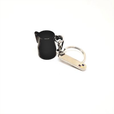 Keychain dark inox jug