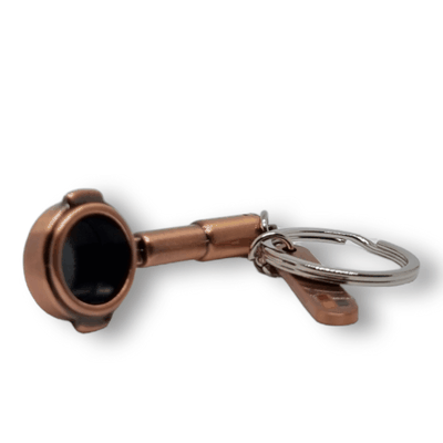 Keychain portafilter bronze