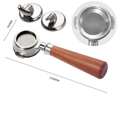 Portafilter 58mm 3in1 Rosewood A1