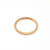XLVI copper ring
